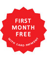 First month free